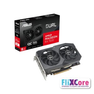 GPU Asus AMD RX7600 8GB evo 1