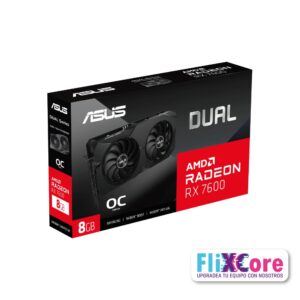 GPU Asus AMD RX7600 8GB evo 3