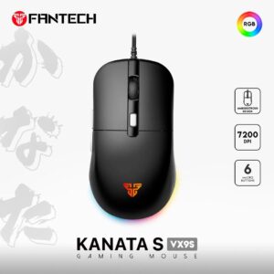 Mouse fantech kanata vs9x black portada